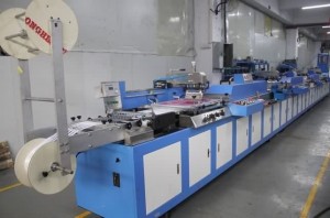 Bottom price Sling Webbings Screen Printing Machine -<br />
 SPE-3000S-4C Automatic label ribbons/satin ribbons/lanyard ribbons screen printing machine - Kin Wah