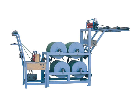 High Quality for Polyester Elastic Tapes Rolling Machine -
 KW-702A starching and finishing machine(4-Cylinders) – Kin Wah