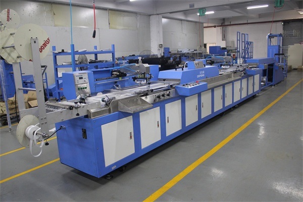 2 Colors Satin Label/Lanyard Automatic Screen Printing Machine