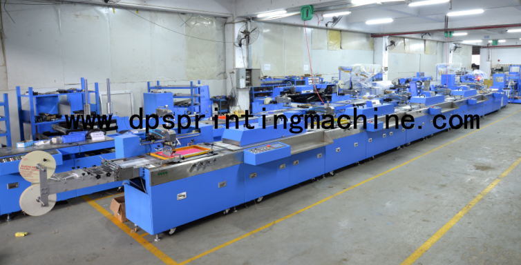 5colors Content Tapes Automatic Screen Printing Machine Spe-3000s