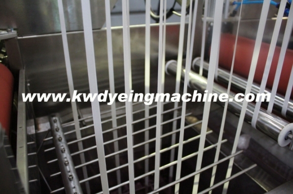 400mm Nylon Elastic Tape Continuous Dyeing Machine with Ce Certificate