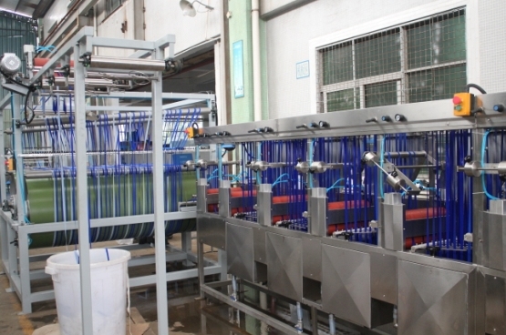 Elastic Nylon Tapes Continuous Dyeing Machine with Ce