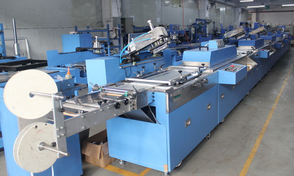 5 Colors Label Ribbons Screen Printing Machine Price