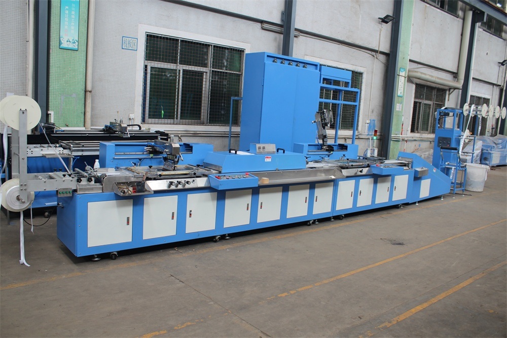 Garment Label/Satin Label Automatic Screen Printing Machine for Sale