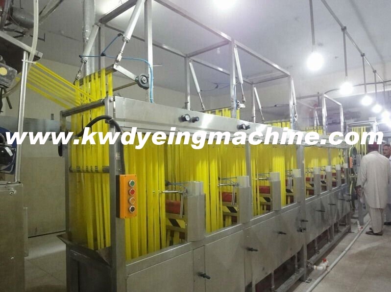 Satin Ribbons Continuous Dyeing Finishing Machine Supplier