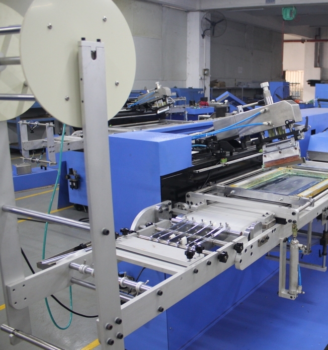 Screen Printing Machine for Narrow Fabric/Label Ribbon