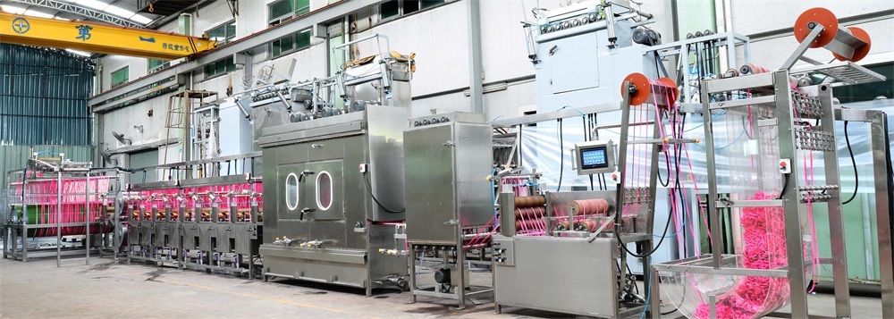 4 Ends Nylon Webbings Continuous Dyeing&Finishing Machine Manufacturing