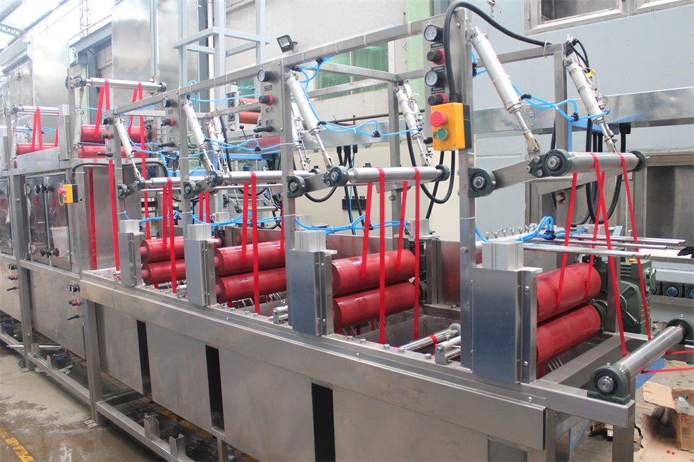 High Speed Polyester Ribbons Continuous Dyeing&Finishing Machine