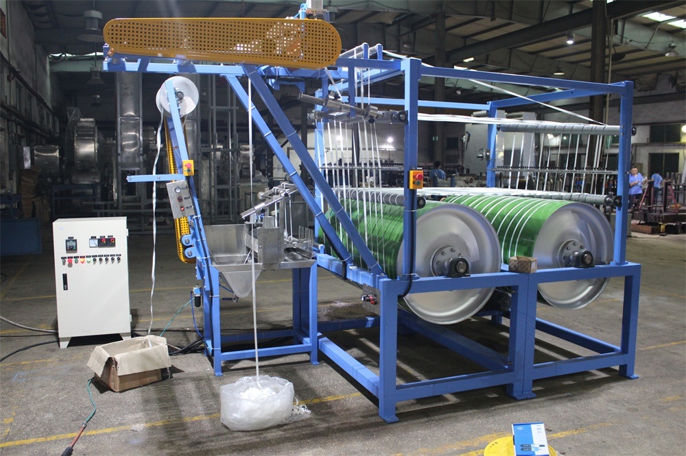 High Efficiency Nylon Webbing Finishing and Starching Machine