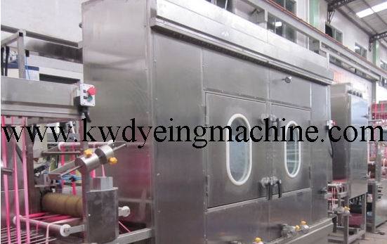 400mm Nylon Elastic Tapes Continuous Dyeing Machine with Ce Approved