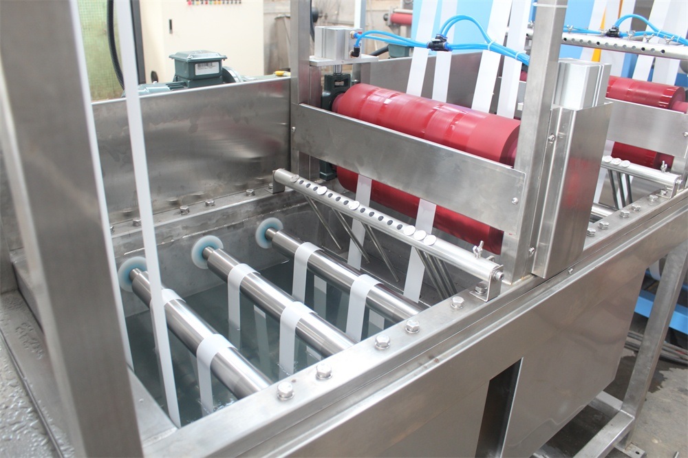 Economic Polyester Ribbons Continuous Dyeing&Finishing Machine