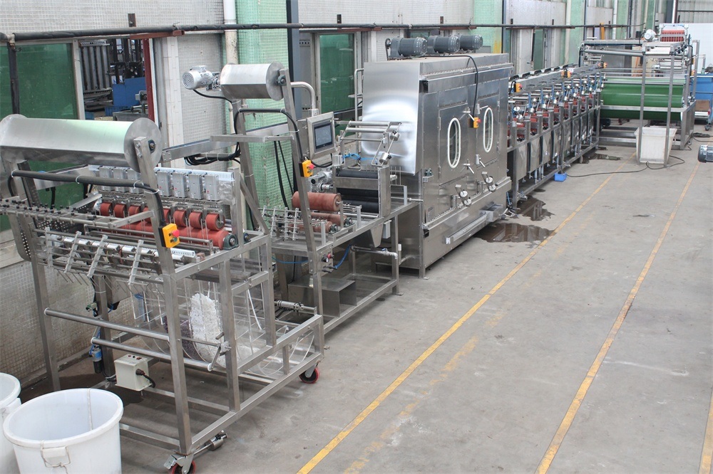 Nylon Tapes Continuous Dyeing&Finishing Machine with High Speed