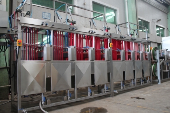 600mm Polyester Satin Ribbons Continuous Dyeing Machine