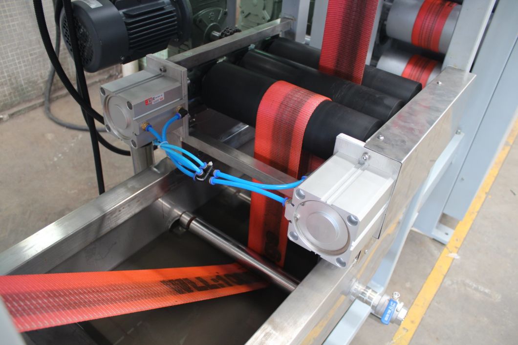 High Temp Ratchet Lashing Straps Continuous Dyeing&Finishing Machine