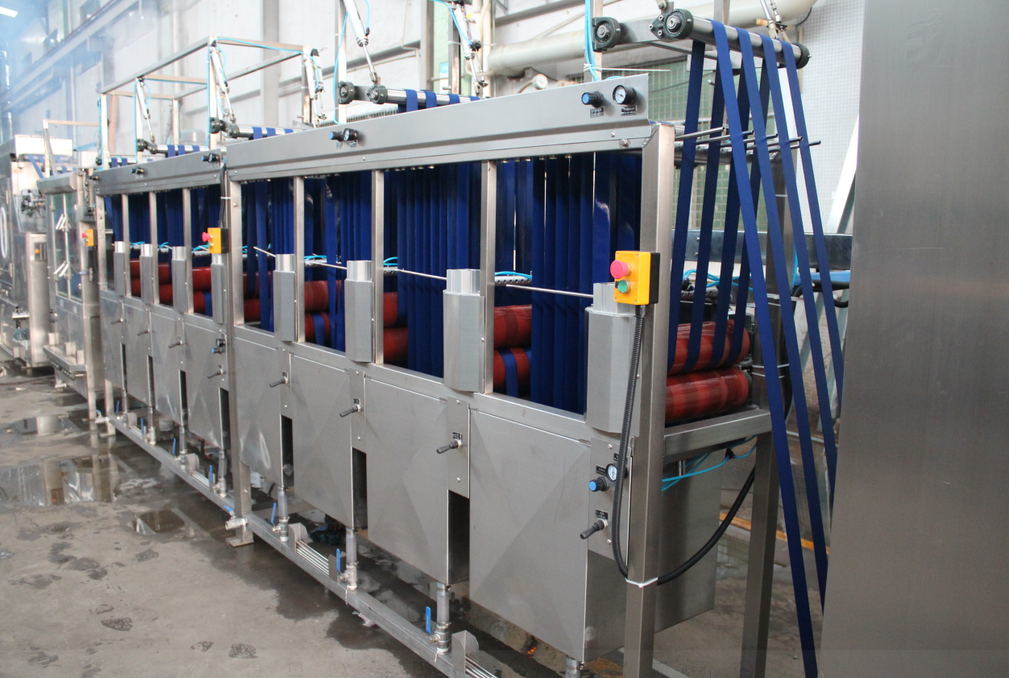 Bag Belts Continuous Dyeing&Finishing Machines with 10 Water Tanks