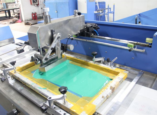 4colors Automatic Screen Printing Machine for Camouflage Tapes