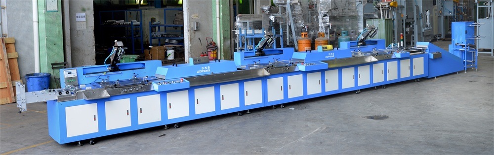 3 Colors Content Tapes Automatic Screen Printing Machine for Sale