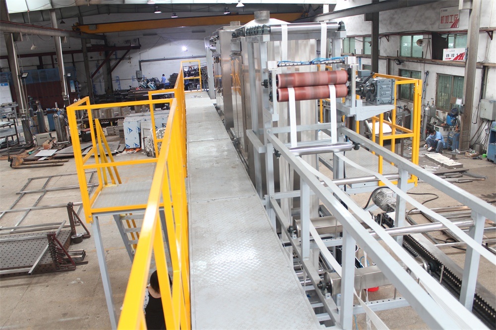 Lashing Straps Continuous Dyeing Finishing Machine with Elongation Function