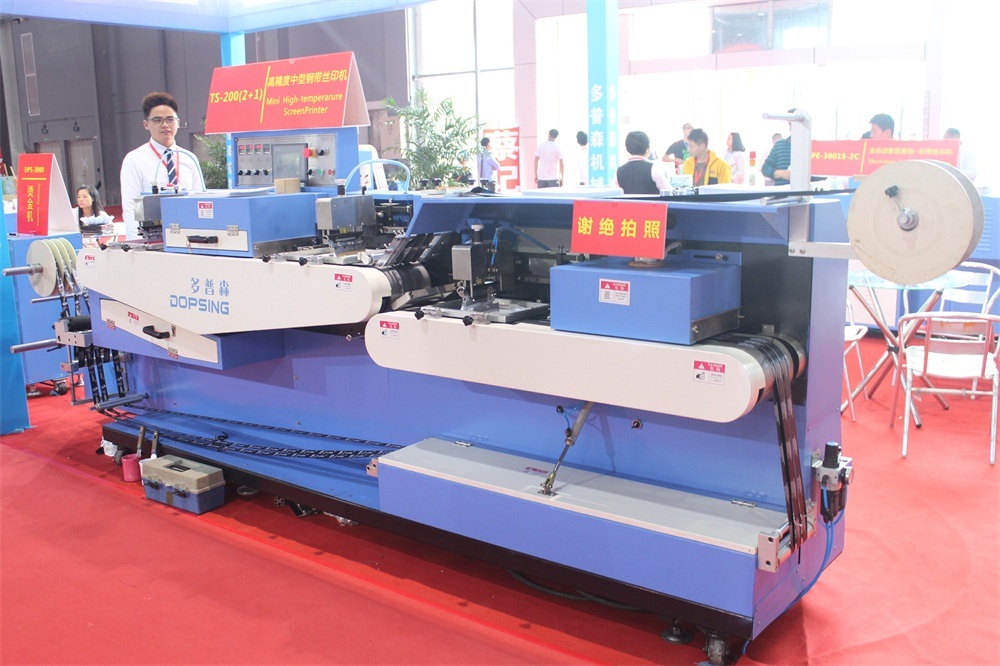 2+1 Colors High Temperature Ink Automatic Screen Printing Machine Ts-200