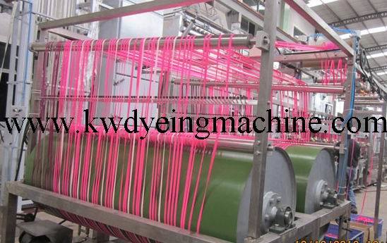 Brand New Continuous Dyeing & Finishing Machine for Elastic Tapes