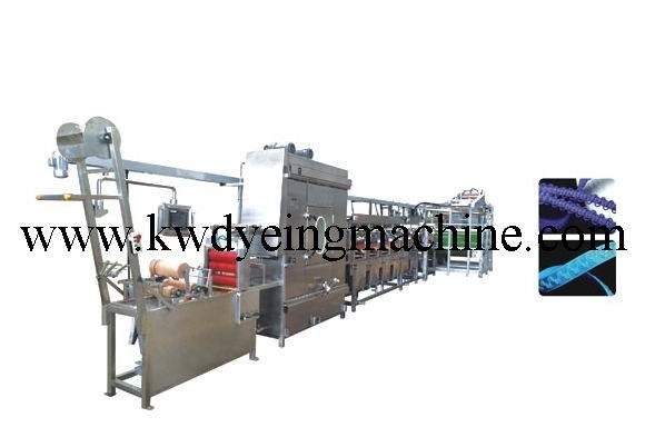 factory low price Elastic Webbings Automatic Screen Printing Machine -
 High Speed Nylon Elastic Tapes Continuous Dyeing&Finishing Machine with CE – Kin Wah