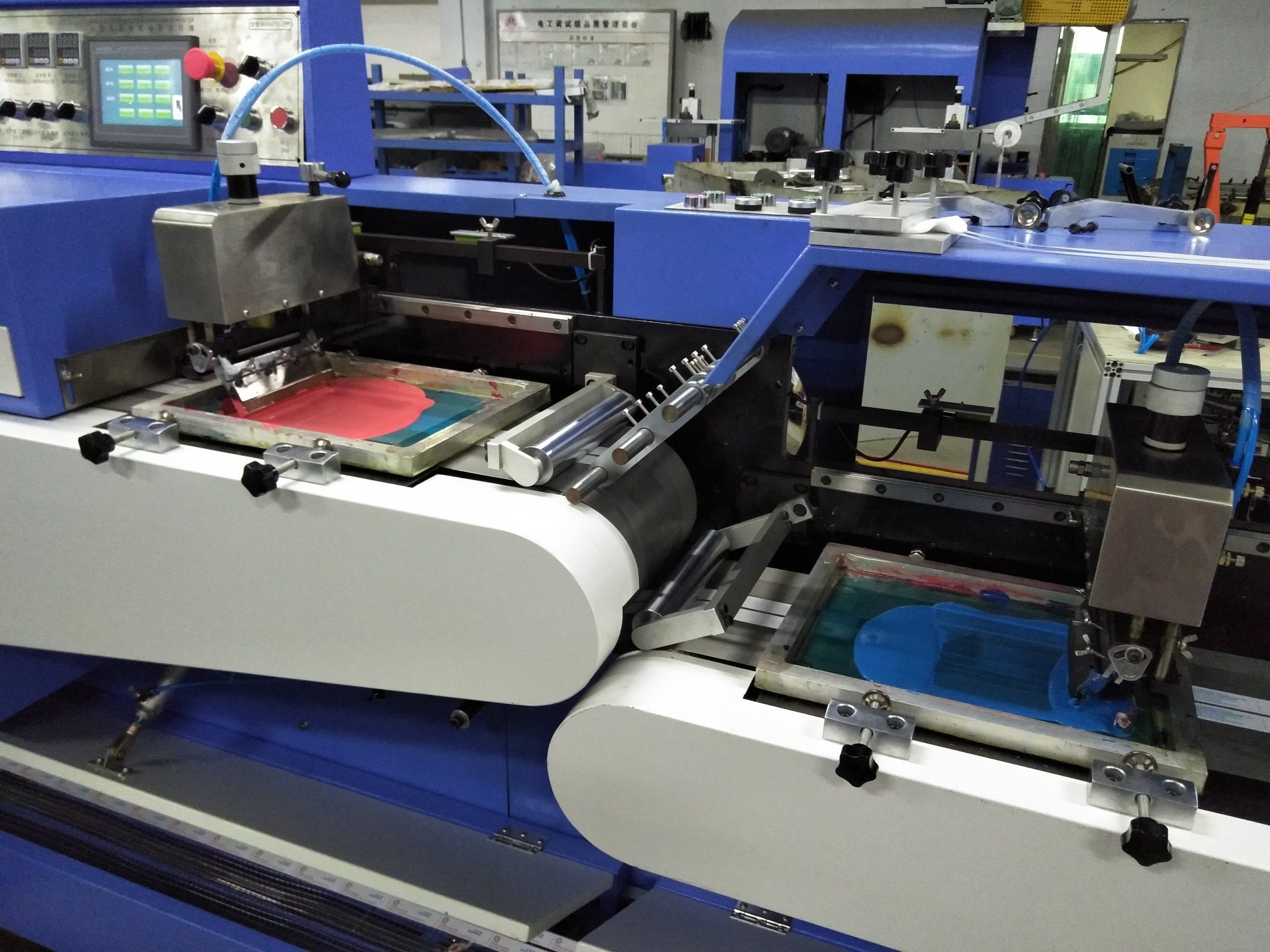 OEM Supply Luggage Belts Screen Printing Machine -
 Pet Film Lace Screen Printing Machine – Kin Wah