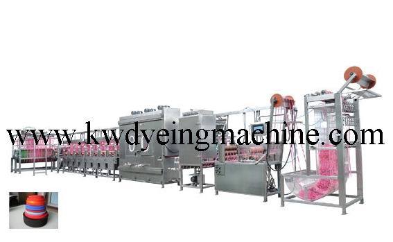 China OEM Washing Care Labels Automatic Screen Printing Machine -
 Nylon Elastic Tapes Continuous Dyeing Machine with CE – Kin Wah