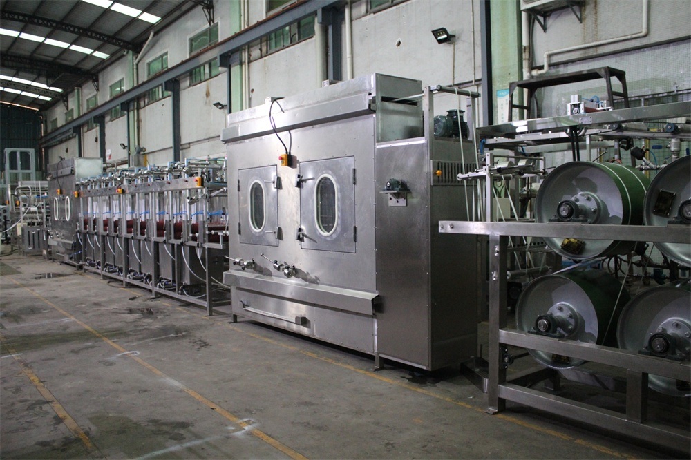 Massive Selection for woven Fabric Screen Printer – Non-woven -
 Nylon Bra Tapes Dyeing Machine with High Quality – Kin Wah