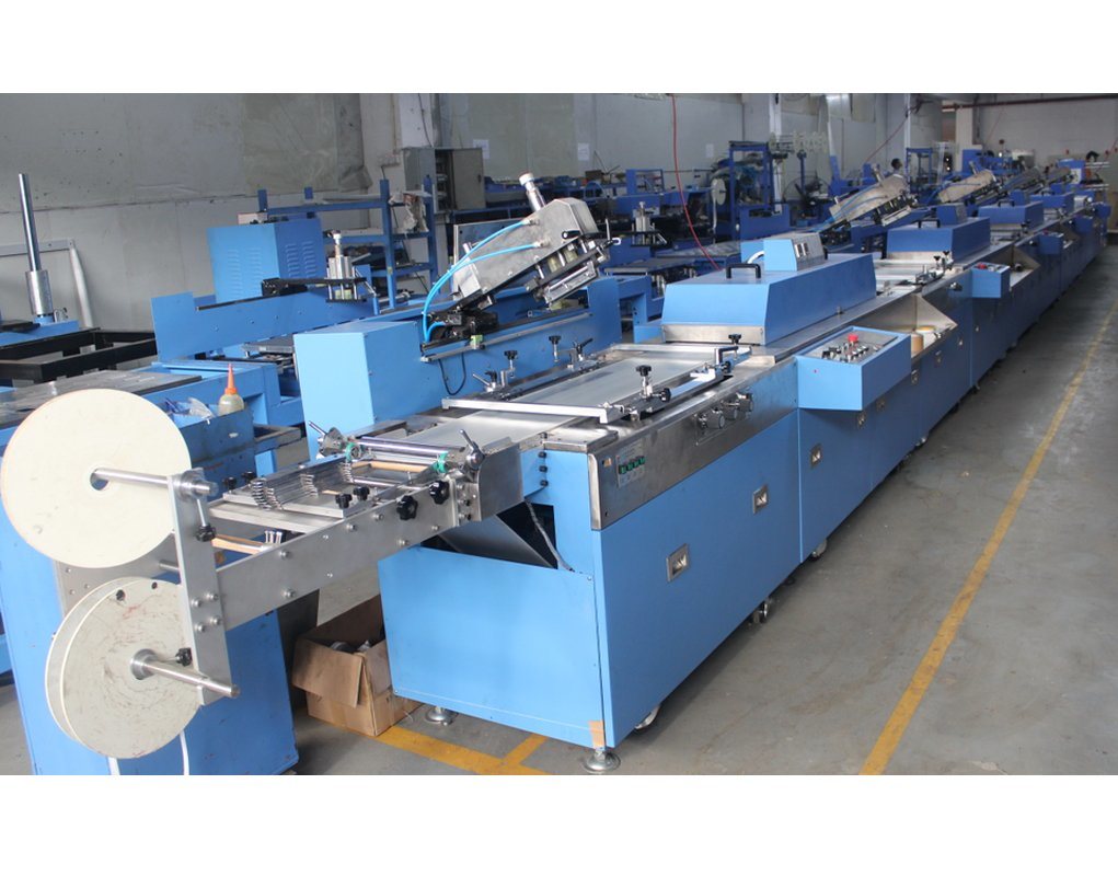 Factory made hot-sale China Ballon Machine -<br />
 Multicolors Woven Labels Screen Printing Machine with Dual Sides Printing - Kin Wah