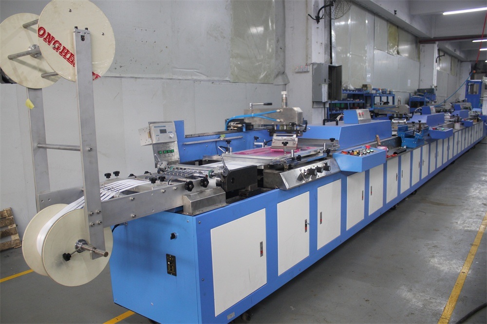 OEM/ODM Factory Webbing Sling Screen Printer -
 Label Ribbons Automatic Screen Printing Machine (SPE-3000S-4C) – Kin Wah