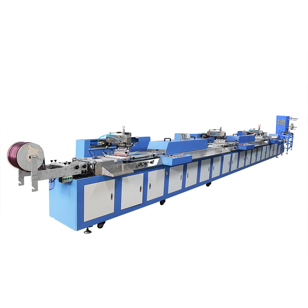 Hot Sale for 6 Colors Screen Printing Machine -
 Multicolors Satin Labels Automatic Screen Printing Machine – Kin Wah