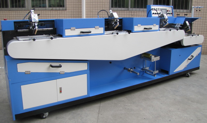 Professional China Polyester Elastic Laces Continuous Dyeing Machine -
 High Temperature Screen Printing Machine (3+1) (TS-150) – Kin Wah