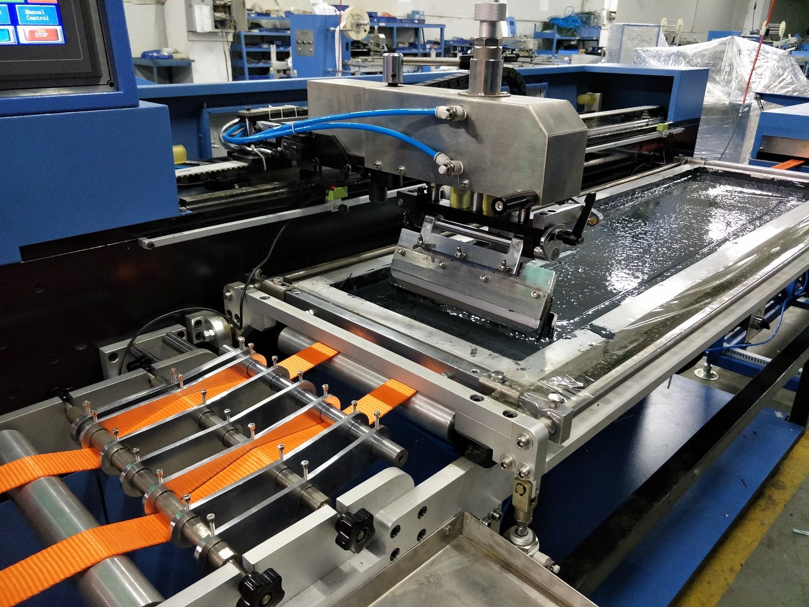 OEM/ODM Factory Sewing Machine Industrial -
 Polyester Harness Belts Automatic Screen Printing Machine Ds-302b – Kin Wah