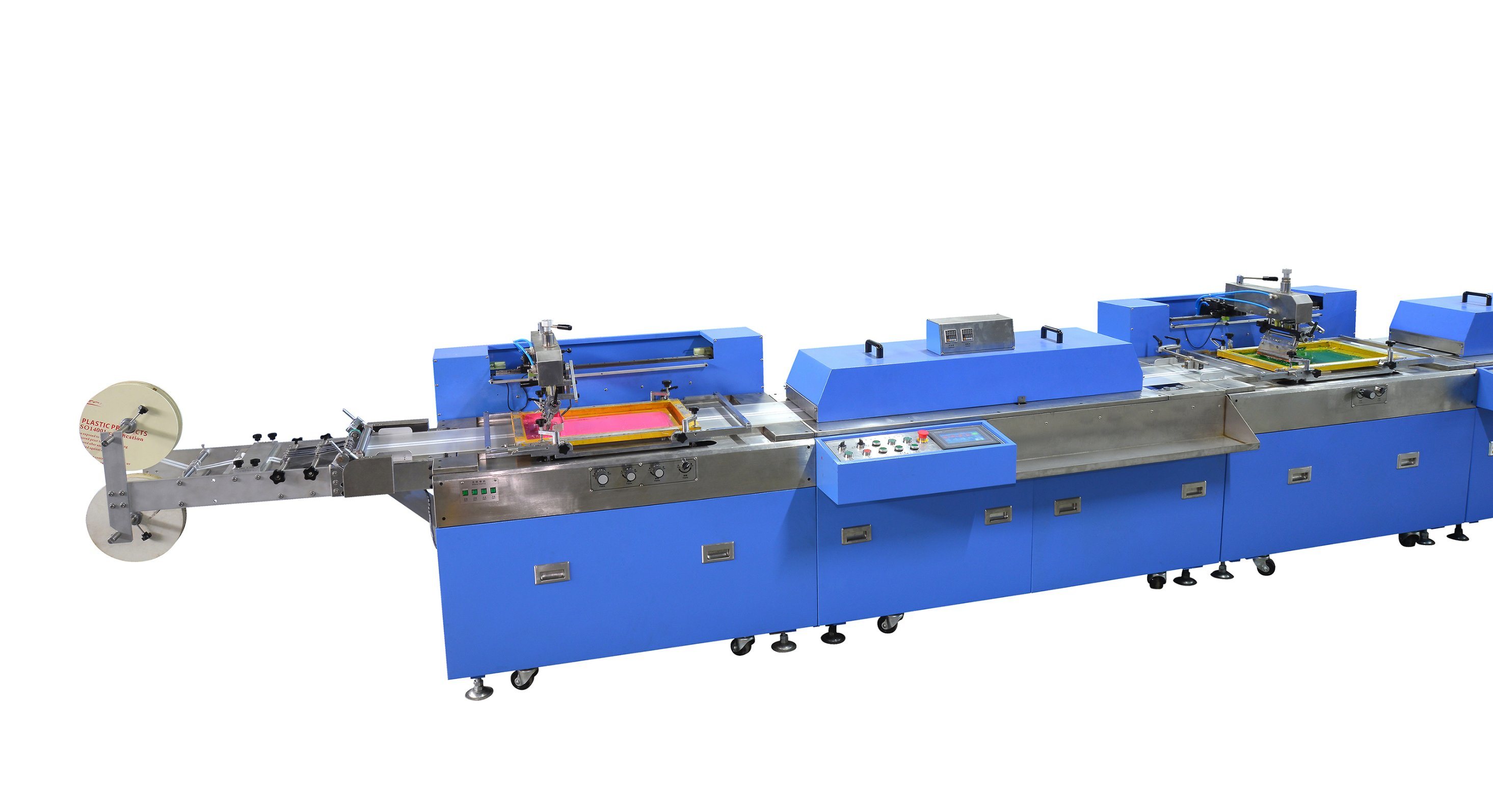 2017 China New Design 8 Heads Satin Ribbons Wrapping Machine -
 Clothing Labels Automatic Screen Printing Machine Spe-3001s-2c – Kin Wah